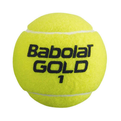 Palline Da Tennis Misura Confezione 4 Babolat Gold Championship Giallo