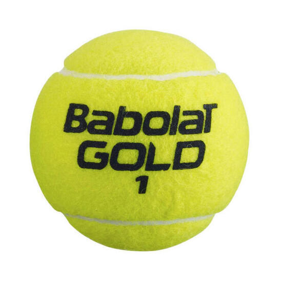Palline Da Tennis Misura Confezione 4 Babolat Gold Championship Giallo