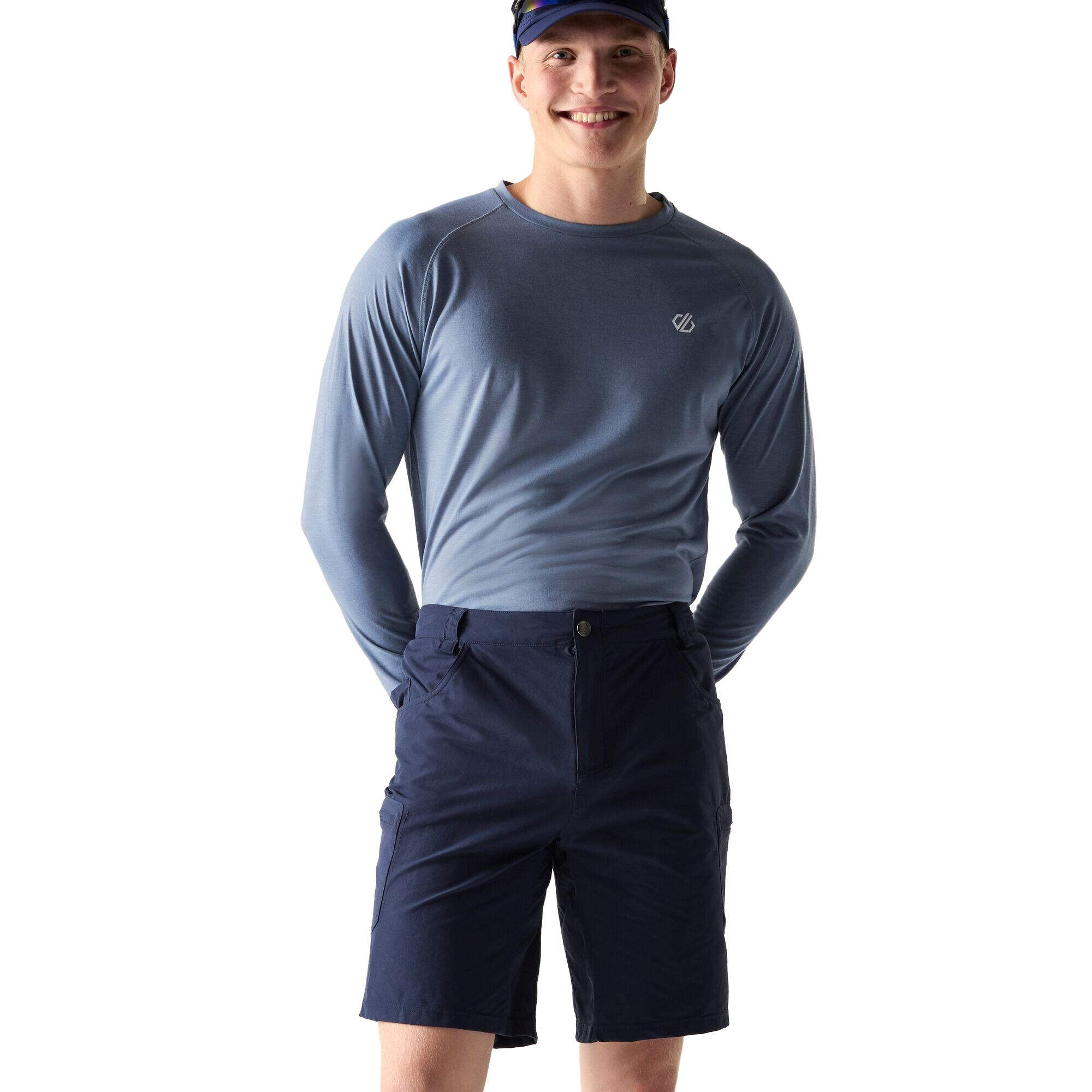 Tuned In II Pantaloncini Multitasche Escursionismo Uomo Dare 2b Blu Navy 4/5