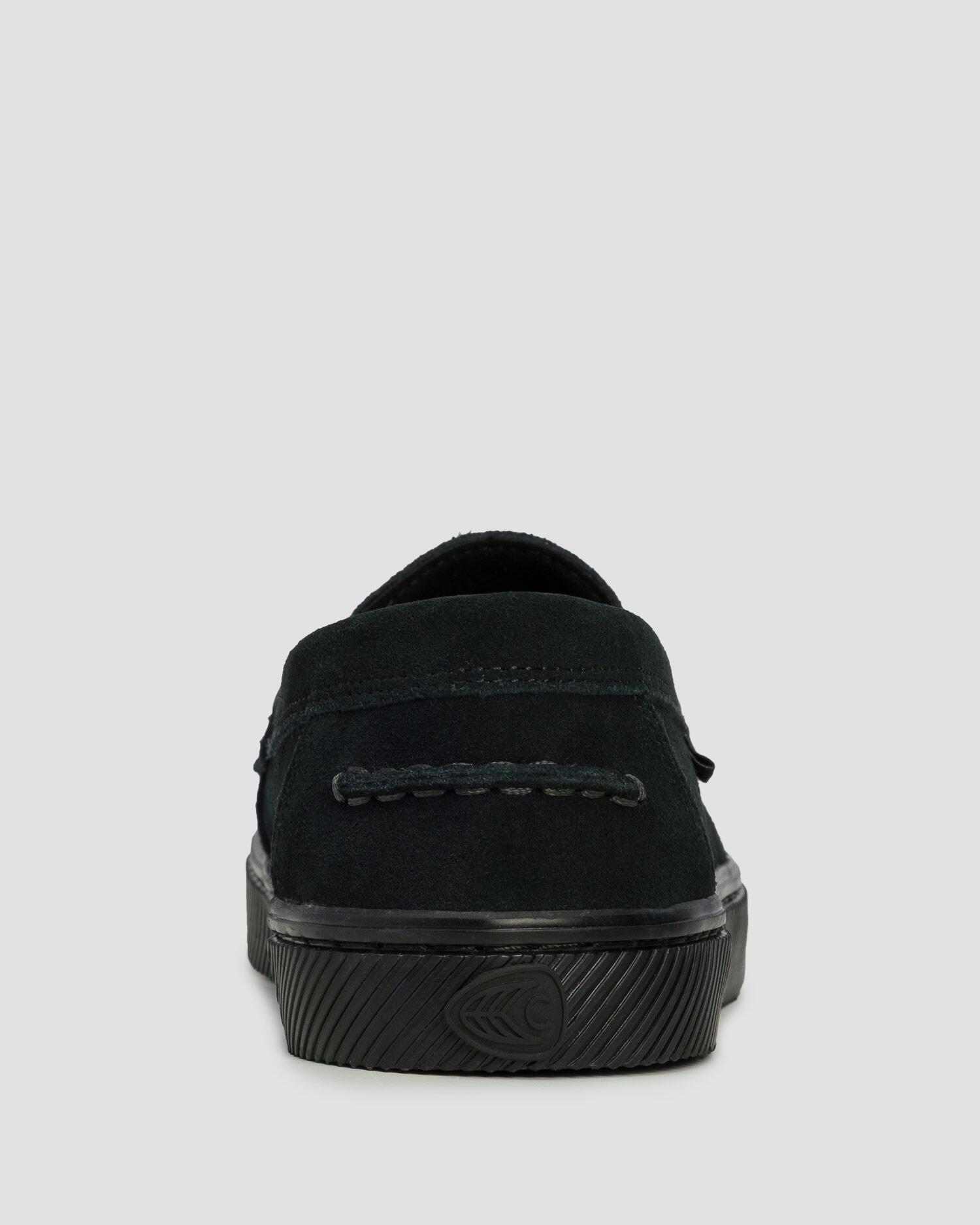 Loafersy zamszowe Cariuma Caju Loafer All Black Suede 6/7