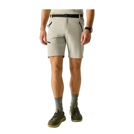 Short Uni À Taille Semiélastiquée Et Ceinture Amovible XERT Homme (Bleu De Gris)
