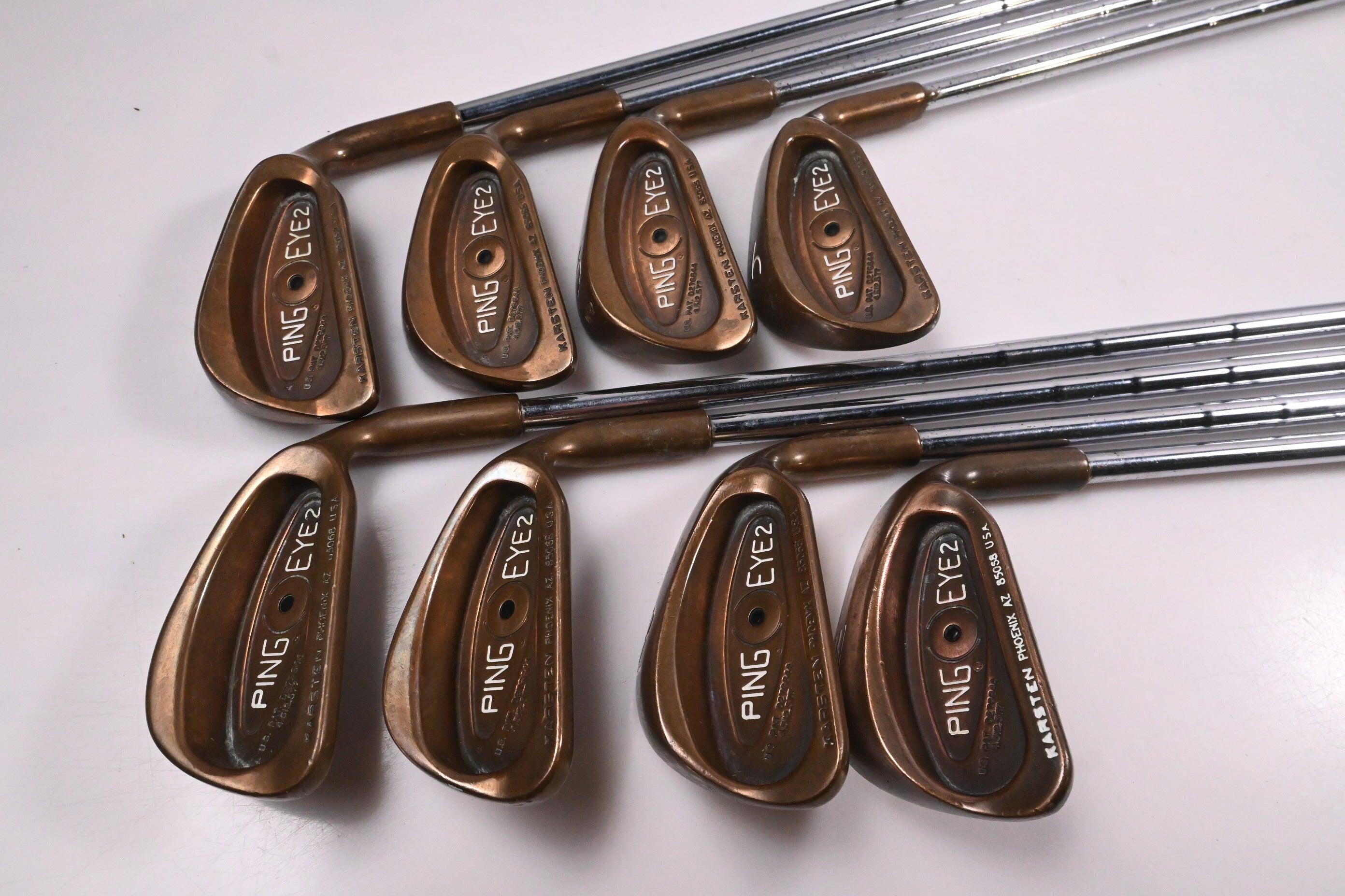 Ping Eye 2 BeCu Irons / 3-PW / Black Dot / Stiff Flex Ping ZZ-Lite