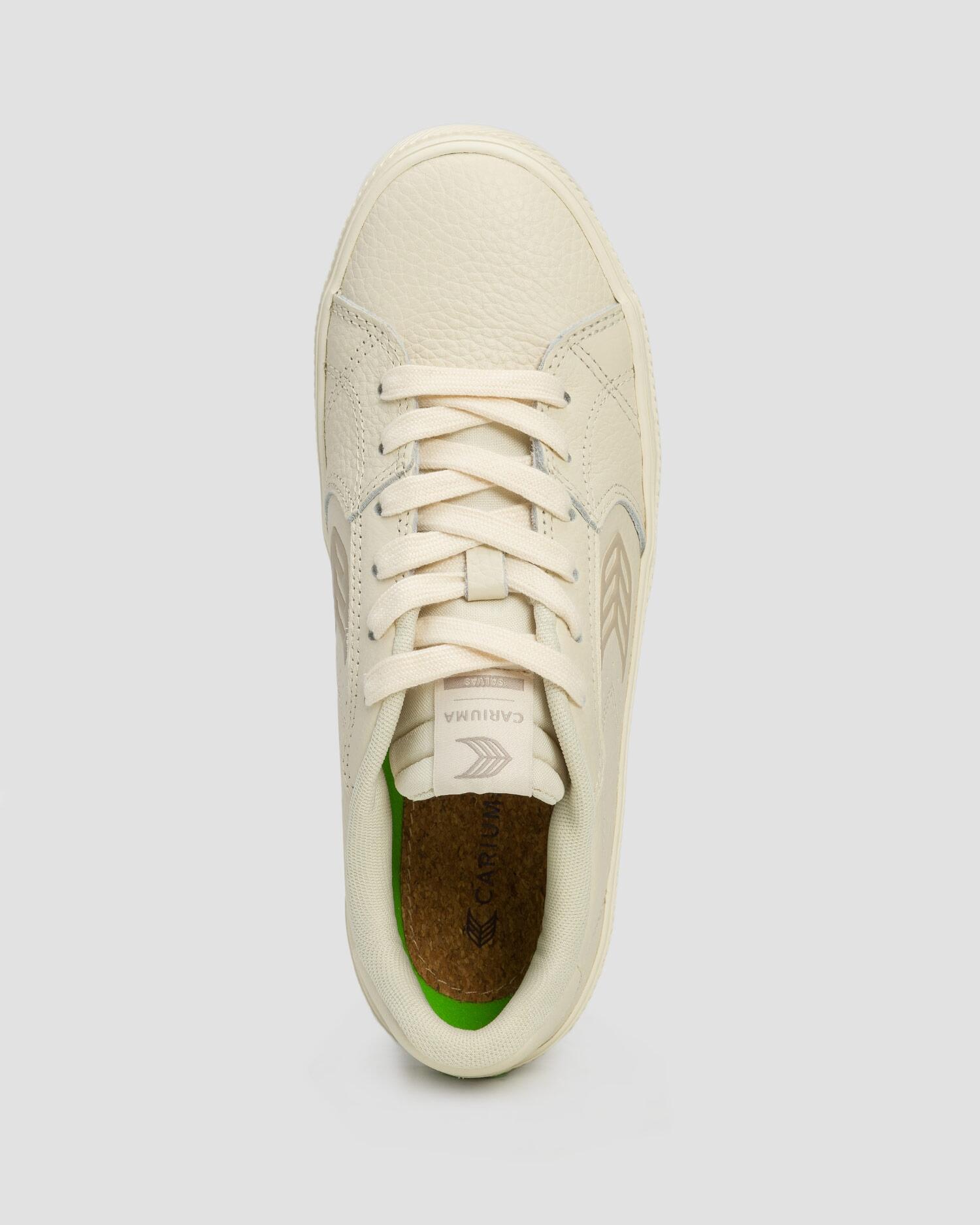 Sneakersy skórzane Cariuma Salvas All Almond Milk Premium Leather 4/7