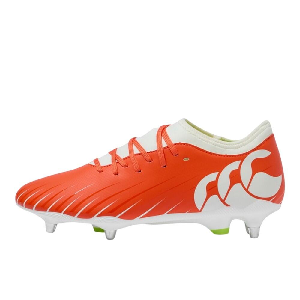 "Speed Falcon Team" Fußballschuhe für weichen Boden für Herren Orange/Weiß 2/3