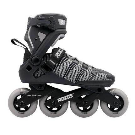 R-Evo 90 - Patines en línea - Adultos - Negro - Azul