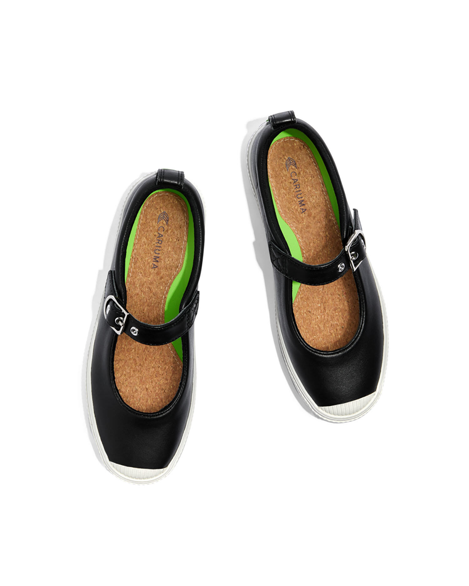 Buty damskie Cariuma OCA LEATHER MARY JANE BLACK NAPA 4/5
