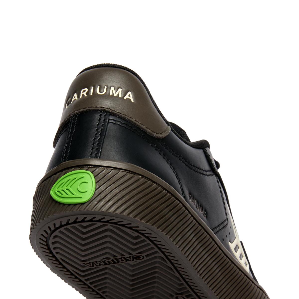 Buty męskie Cariuma SALVAS LEATHER TEAK BLACK IVORY LOGO 4/6