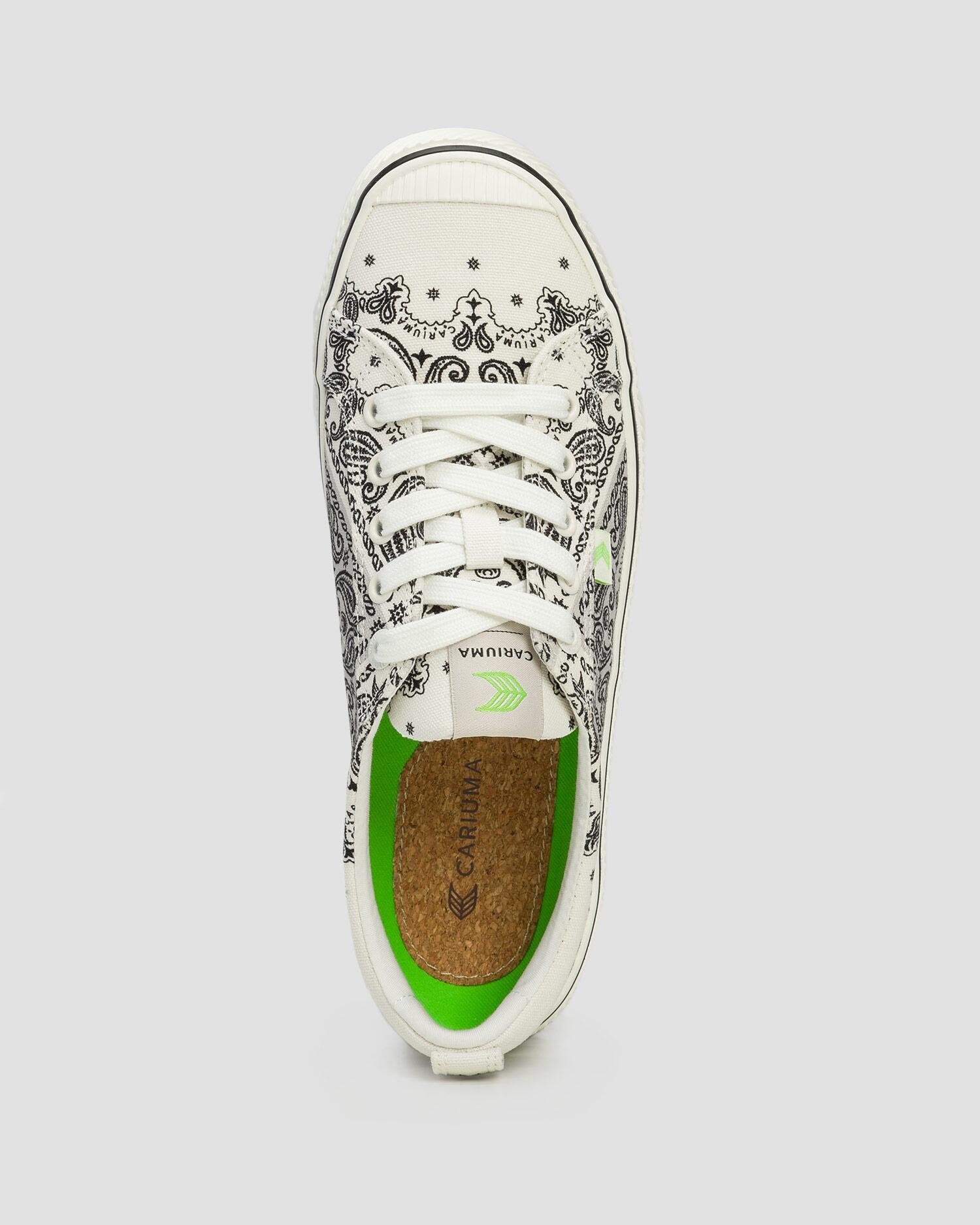 Tenisówki Cariuma OCA Low Off-White Bandana Canvas 4/7