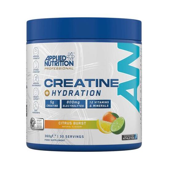 Applied Nutrition Creatine + Hydration (360g) Citrus Burst - Créatine