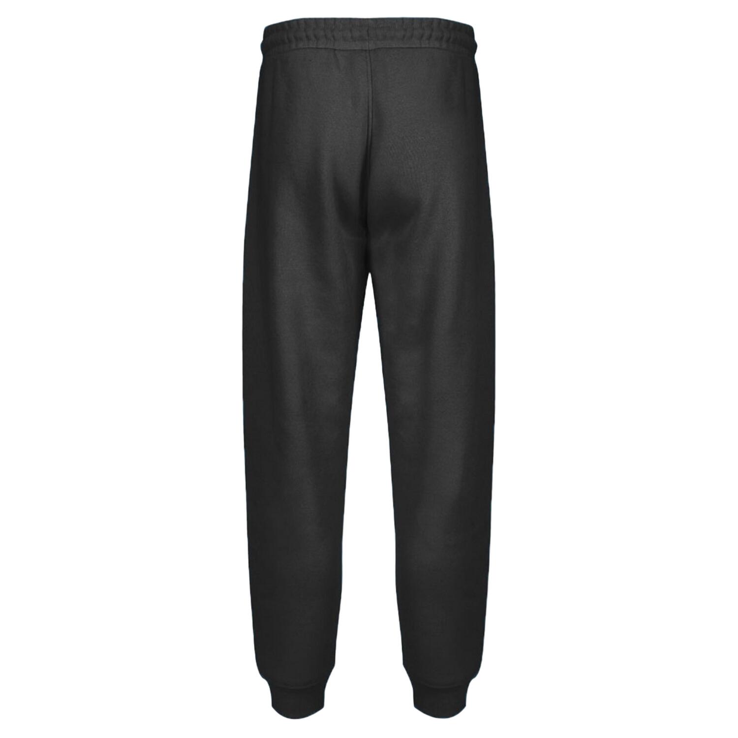 Mens Jogging Bottoms (Black) 3/4