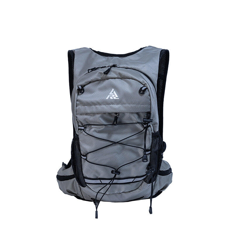 Grey Lightweight Hydration Backpack for Trail Running