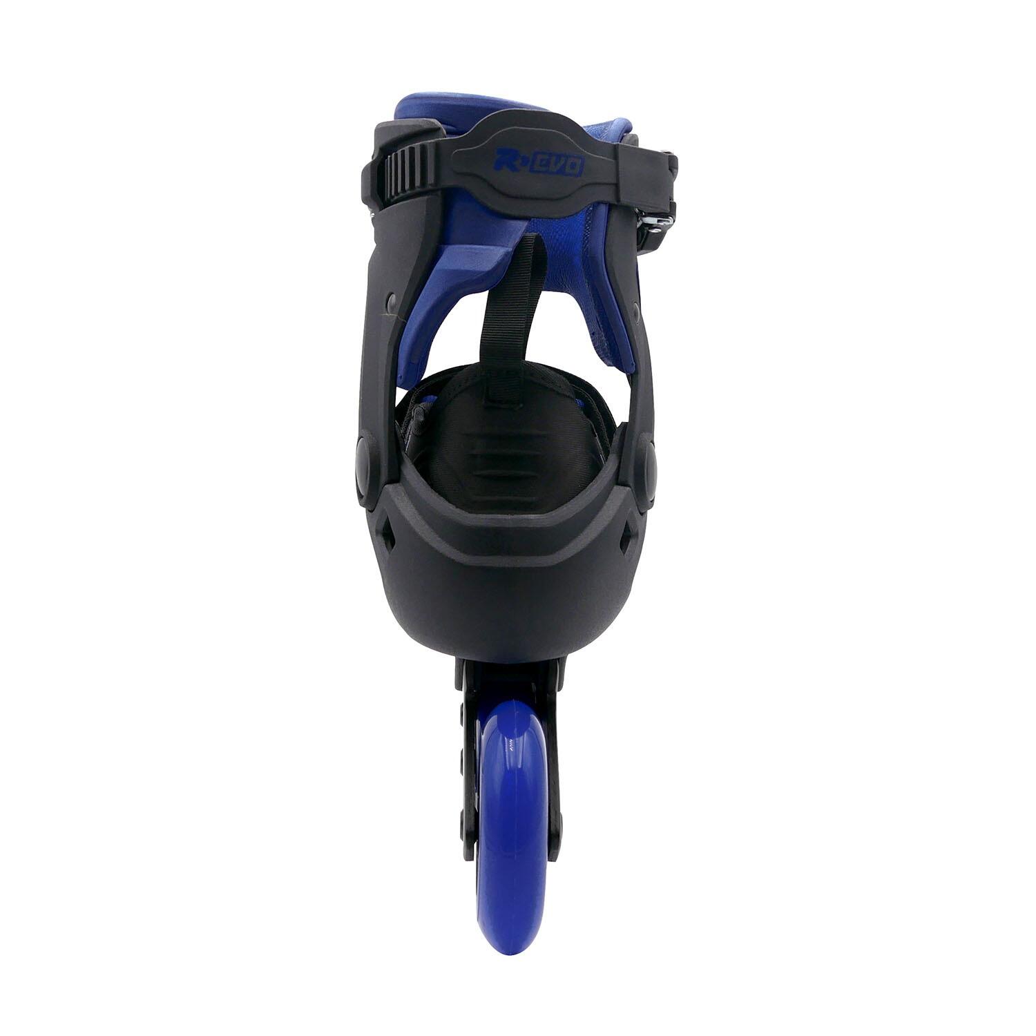 R-Evo 90 - Patins en ligne - Adultes - Noir - Bleu 3/7