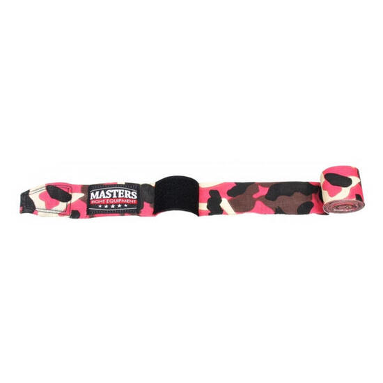 Bandes De Boxe Motif/style Camouflage Adulte (Rose)