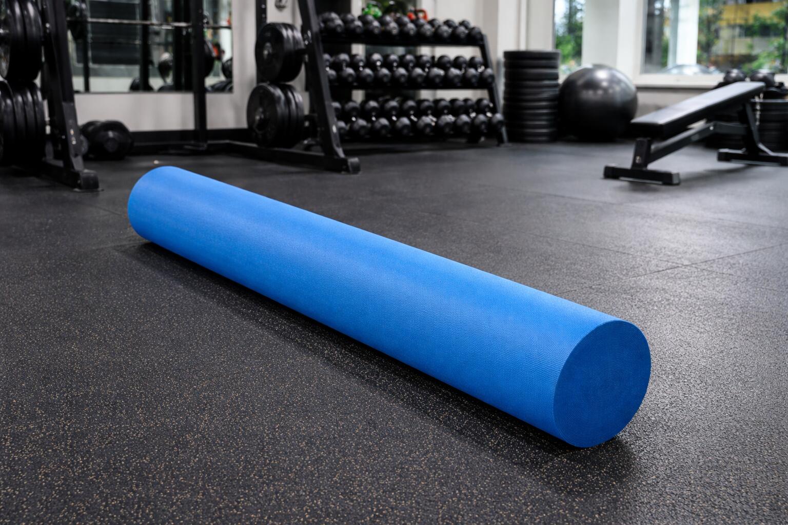 Rulo Cilindro EVA 90 cm de largo Pilates Azul 3/3