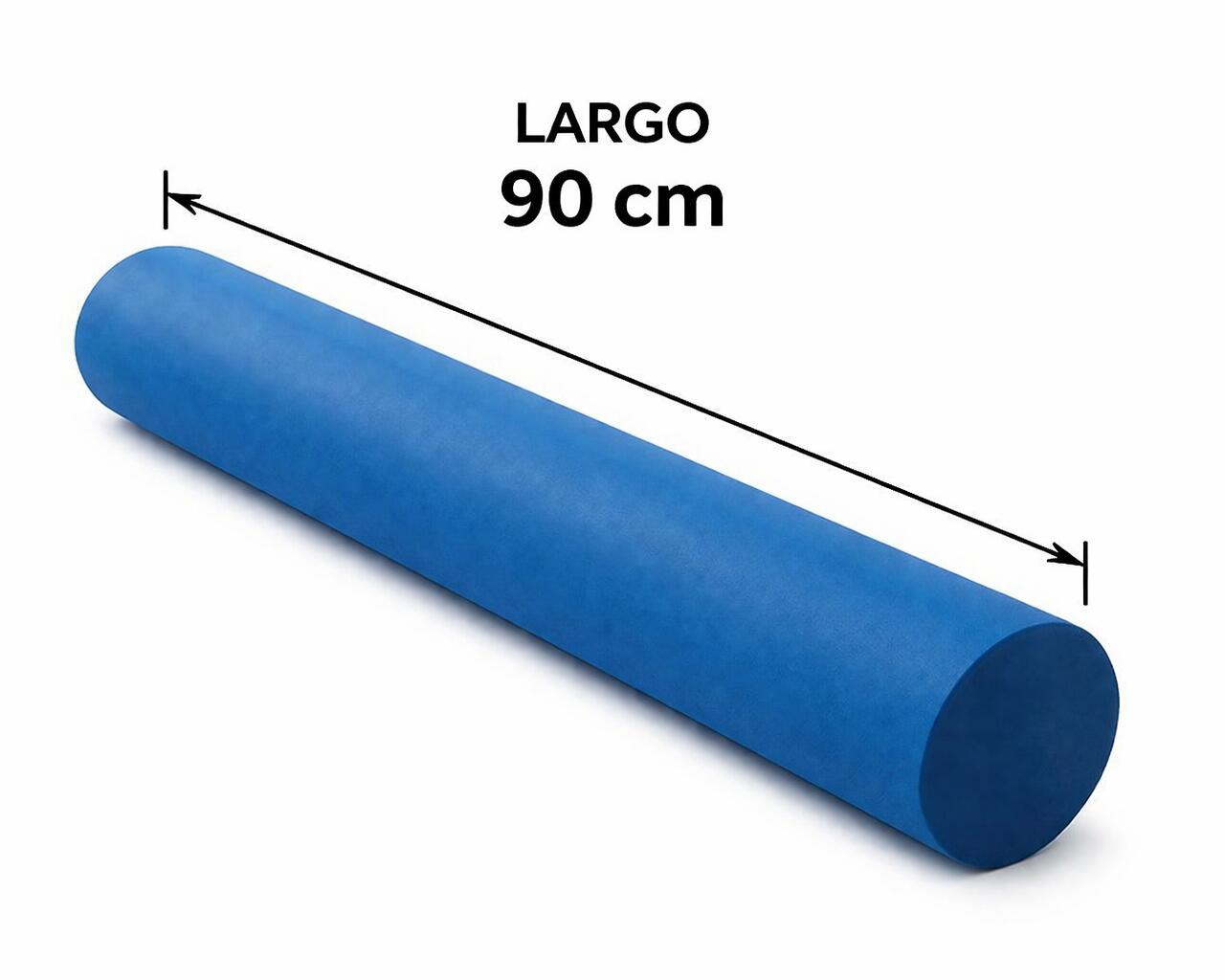 Rulo Cilindro EVA 90 cm de largo Pilates Azul 2/3