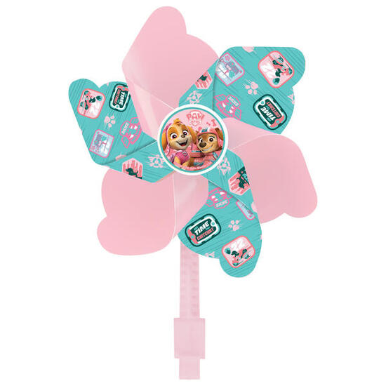Mädchen Fahrrad-Windrad, Minnie Mouse, rosa-blau