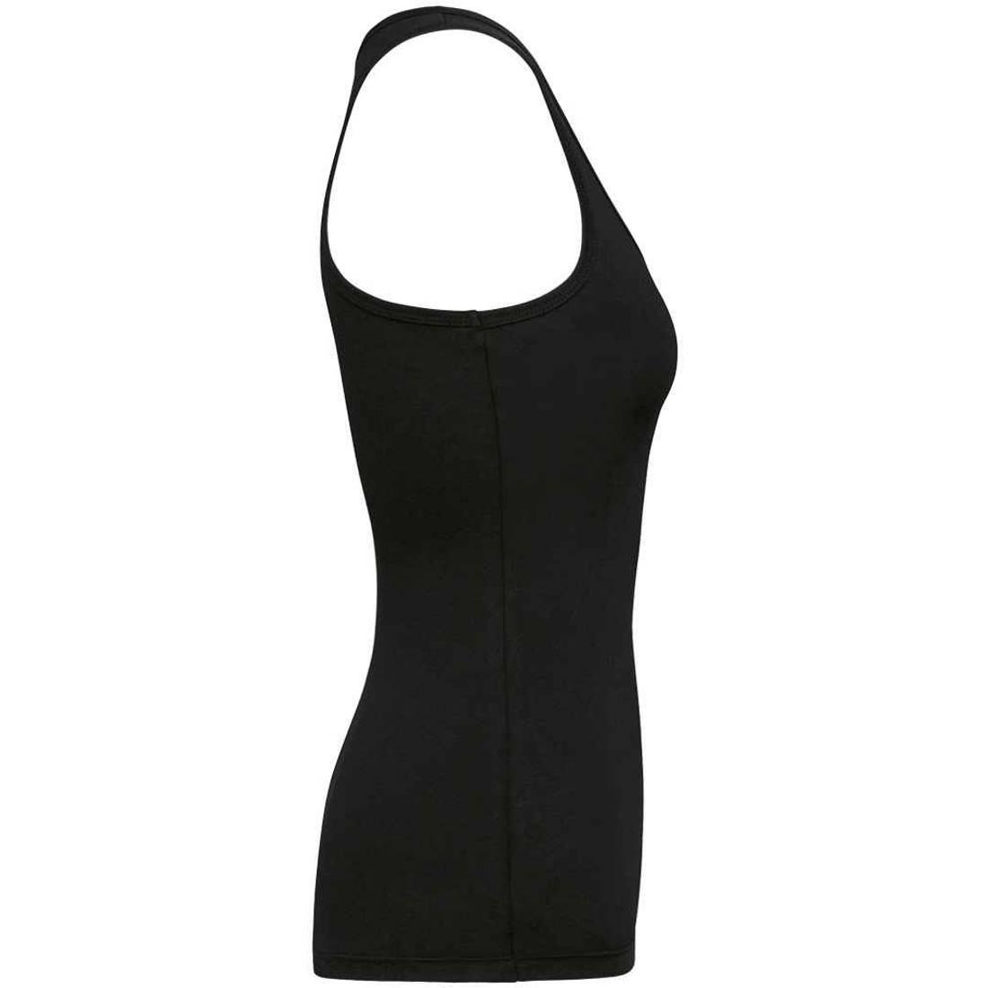Ärmelloses Oberteil für Damen Schwarz 3/3