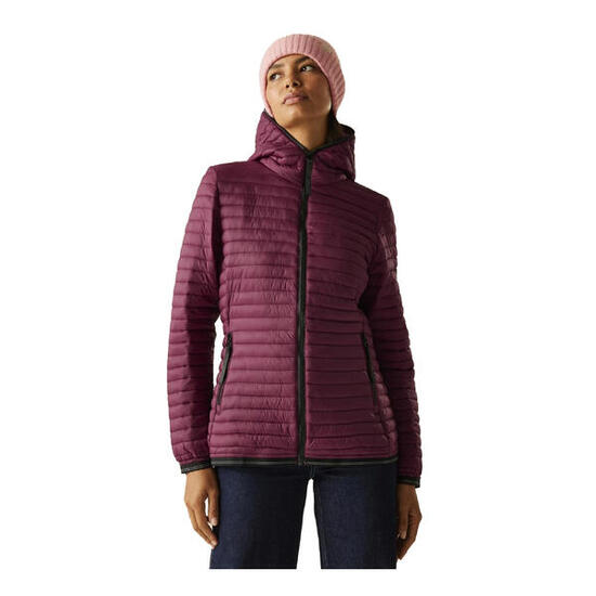 Veste Matelassée À Capuche RIGAIN Femme (Bordeaux)