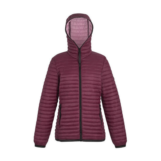 Veste Matelassée RIGAIN Femme (Rouge Sombre)