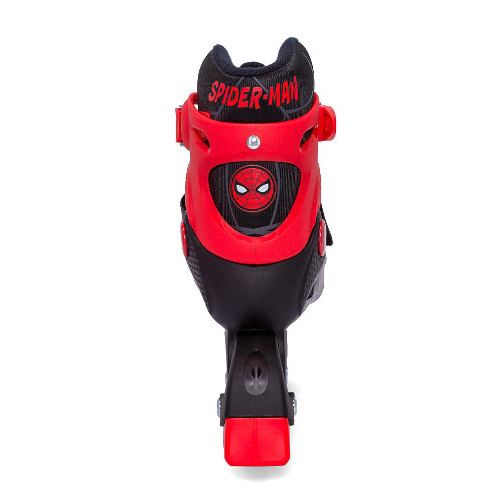 Rolschaatsen met harde schaal Spider-Man, rood-zwart, maat 30–33 6/7