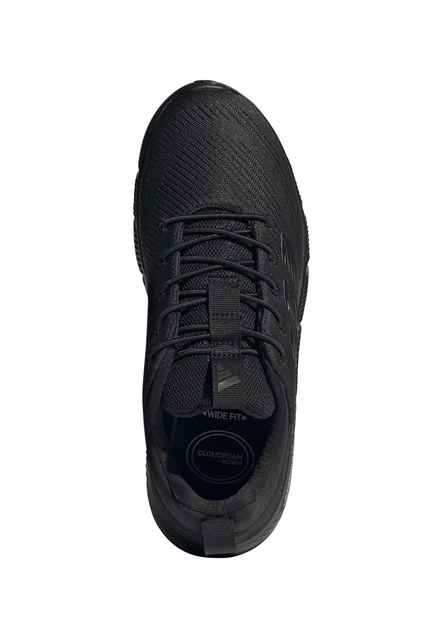 Adidas Damen Cloudfoam Flex - Elastic Laces Frauen Sneaker Wide HQ4928 schwarz 6/7