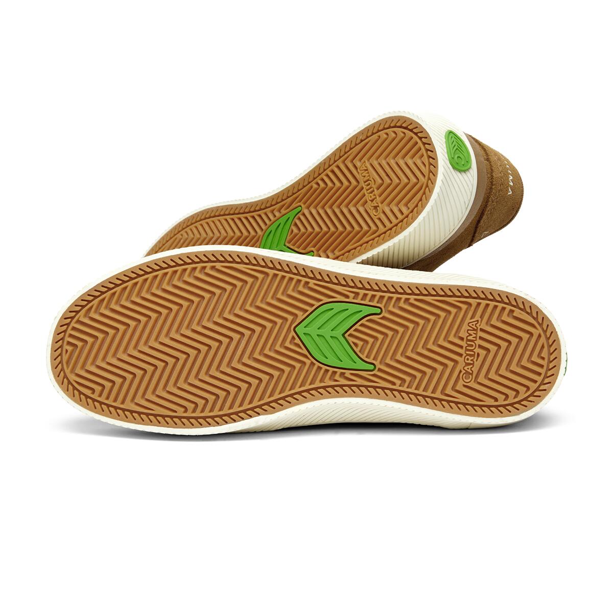 Sneakersy skórzane Cariuma Luan Pro Suede Camel Ivory Logo 3/6