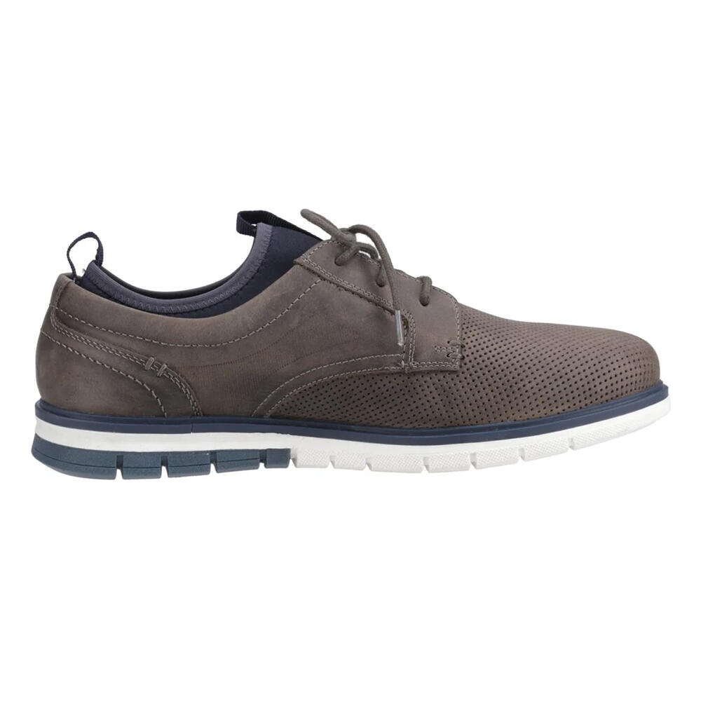 Sneaker "Murphy", Italienisches Leder Herren Grau 4/6