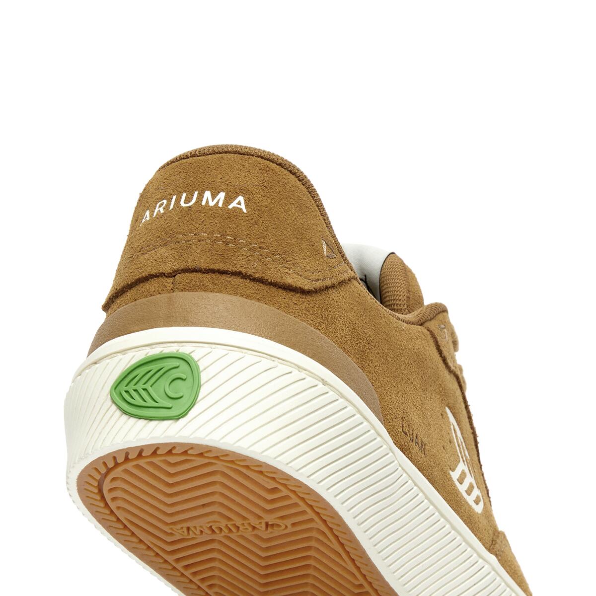 Sneakersy skórzane Cariuma Luan Pro Suede Camel Ivory Logo 4/6