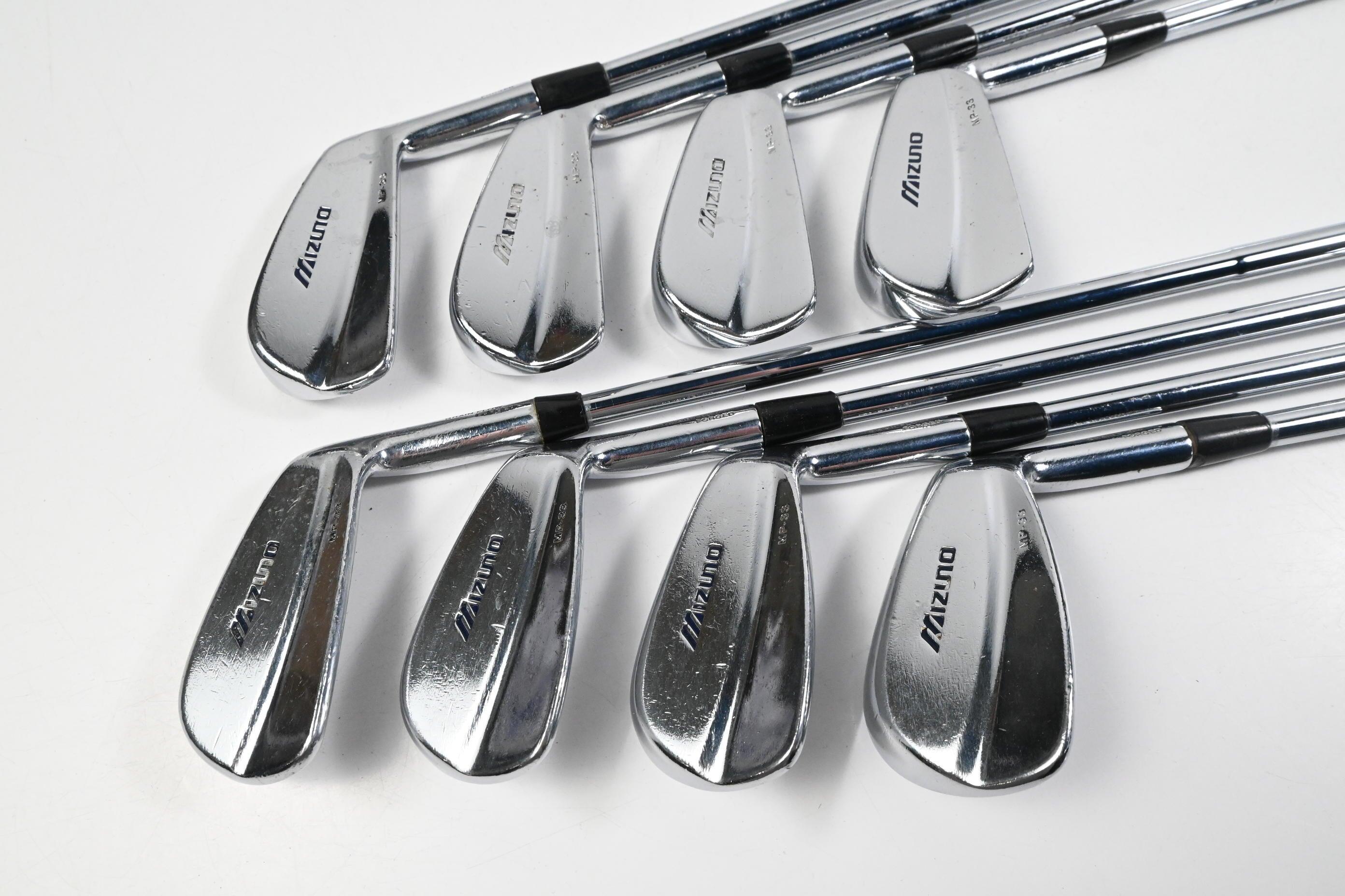 Mizuno MP-33 Irons / 3-PW / Stiff Flex Dynamic Gold S400 Steel