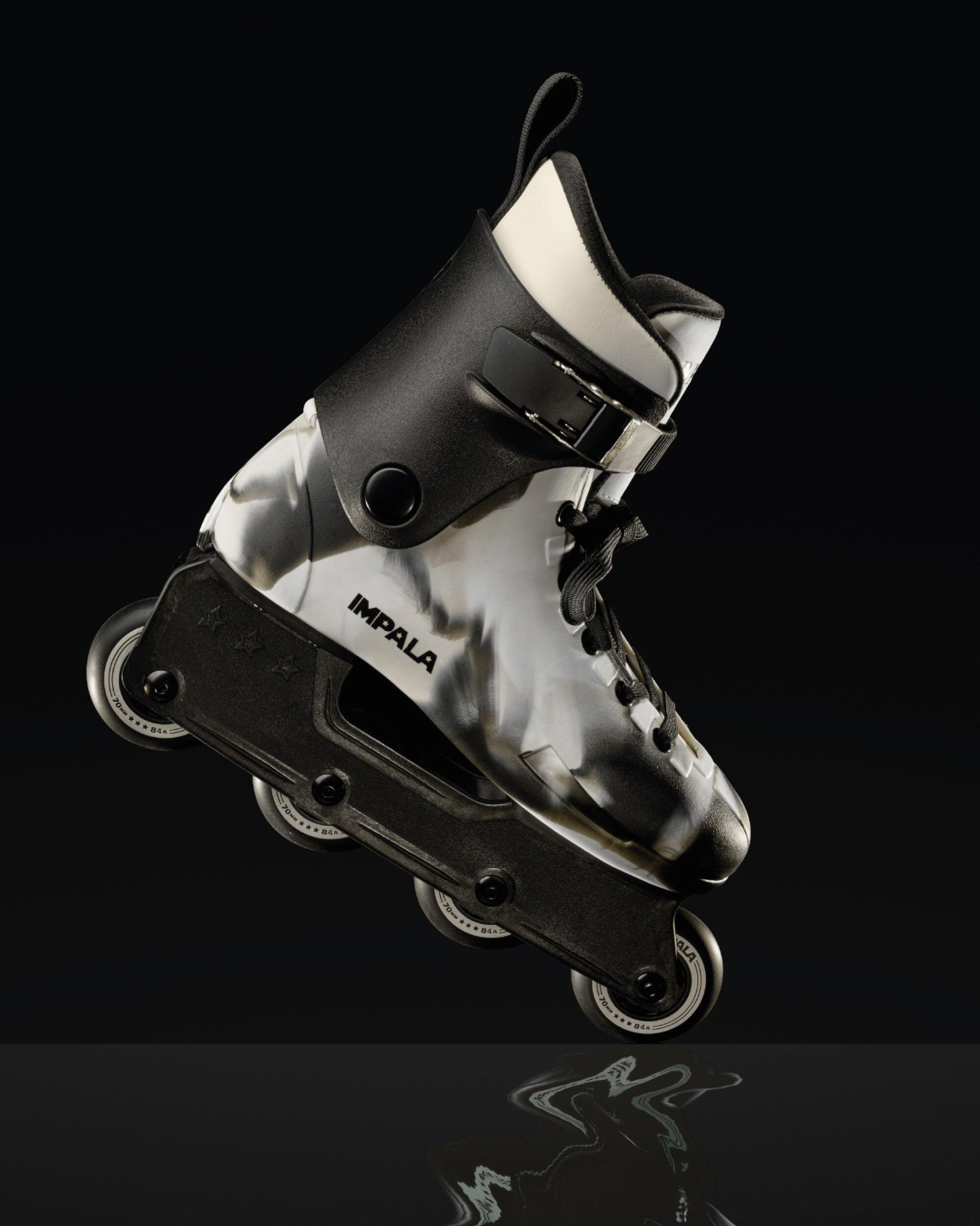 Impala Lightspeed Inline Skate - Monochrome Marble 2/6