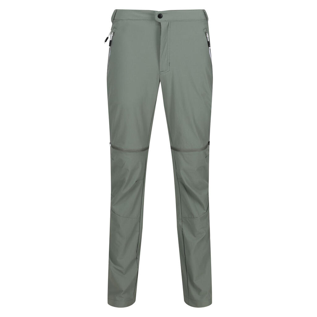 Mens Mountain ZipOff Trousers (Light Sage)