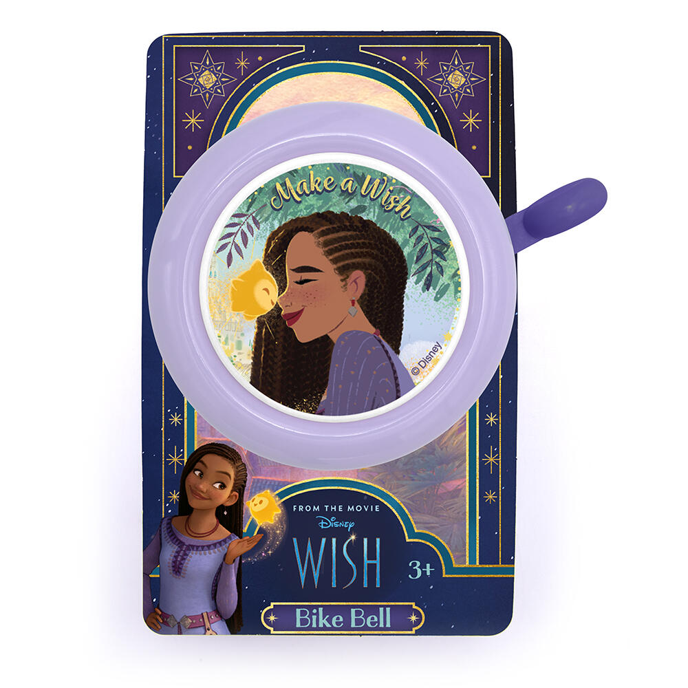 Meisjes fietsbel van metaal Wish, paars 3/3