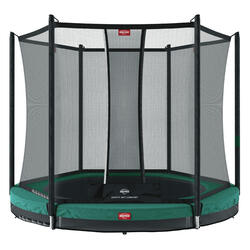 Trampoline rond Favorit InGround groen 330 cm met veiligheidsnet