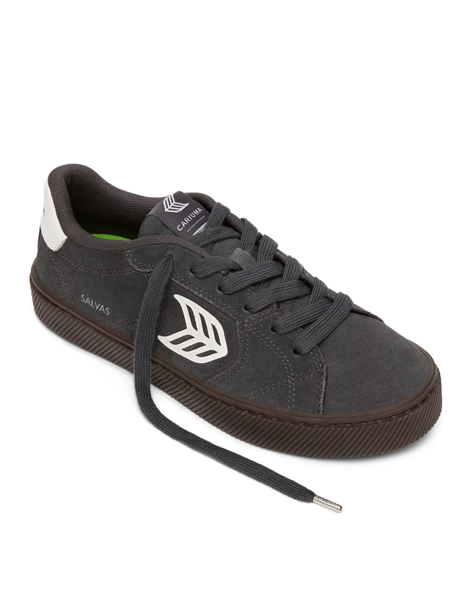 Buty Cariuma SALVAS SUEDE MAGNET GREY WARM WHITE LOGO Unisex 3/5