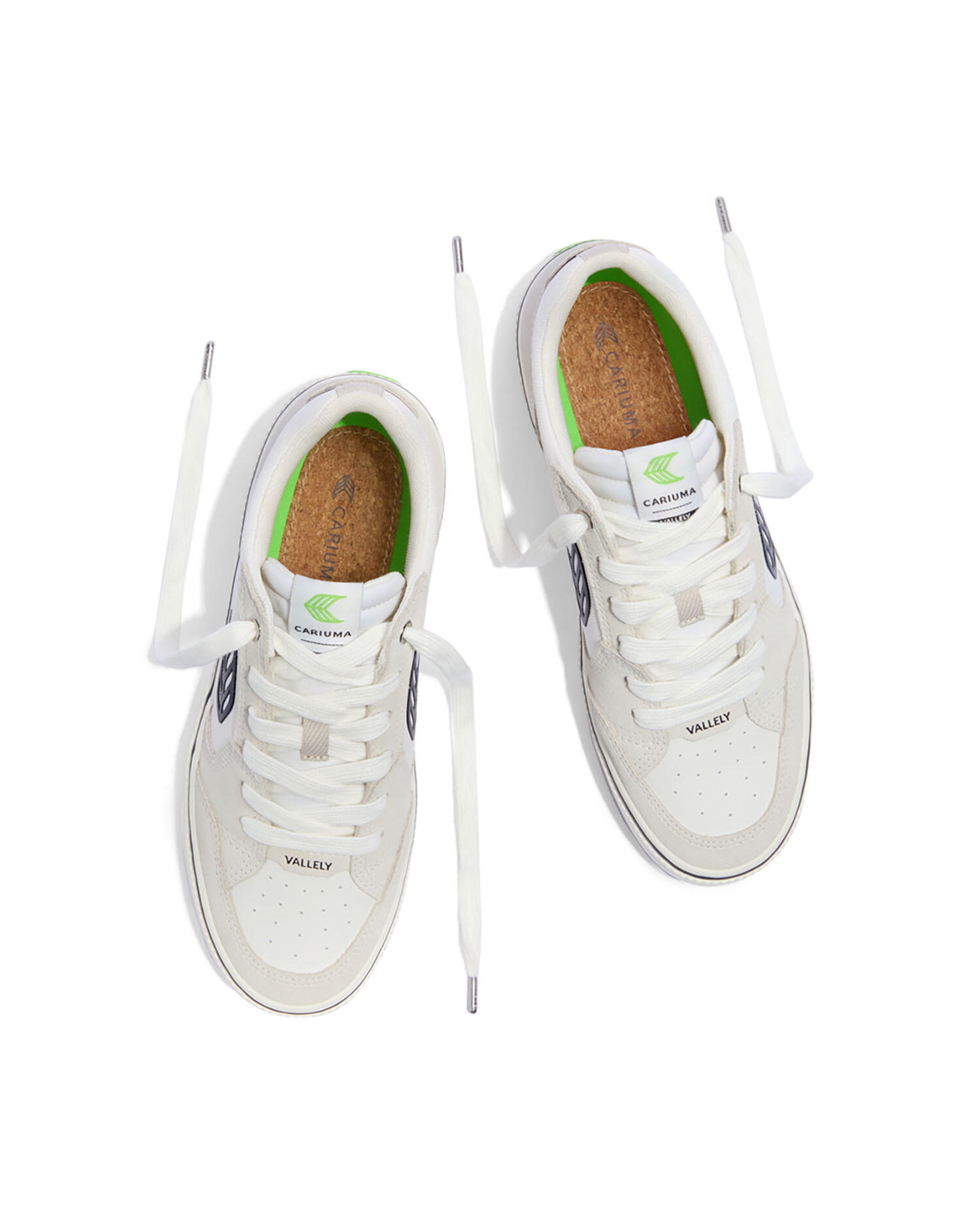 Buty męskie Cariuma VALLELY PRO SUEDE VINTAGE WHITE 4/5