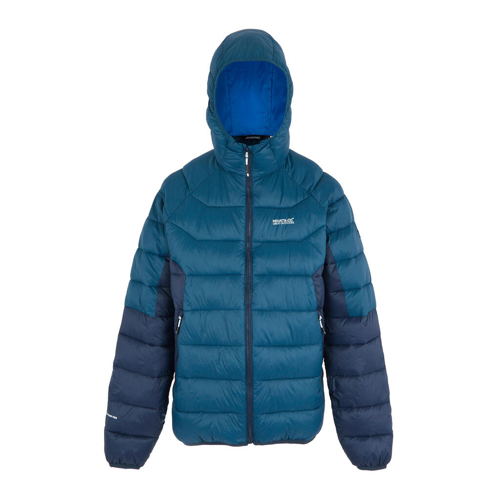 Mens Dalent Hooded Padded Jacket (Moonlight Denim/Navy)