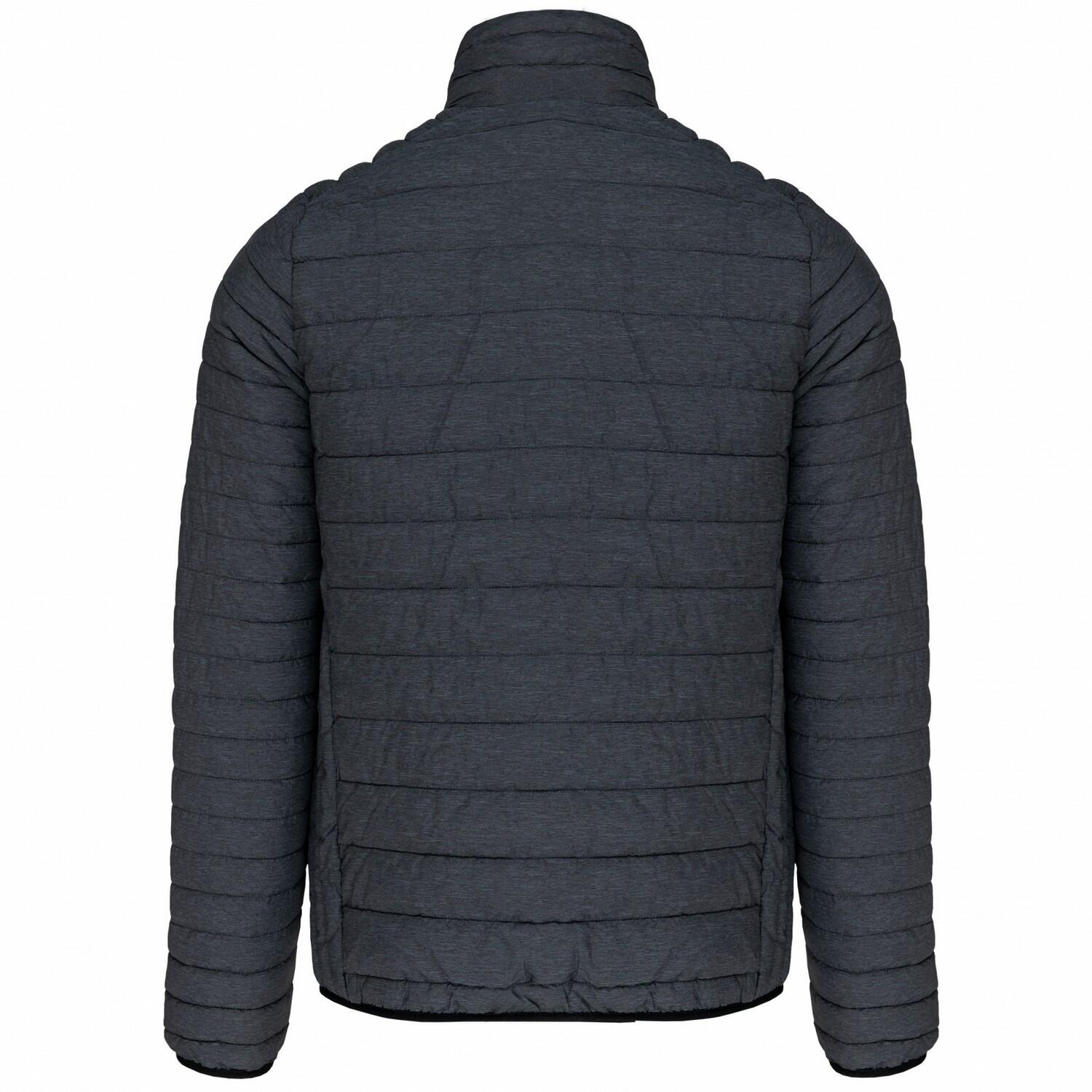 Steppjacke für Herren Dunkelgrau Marl 2/3