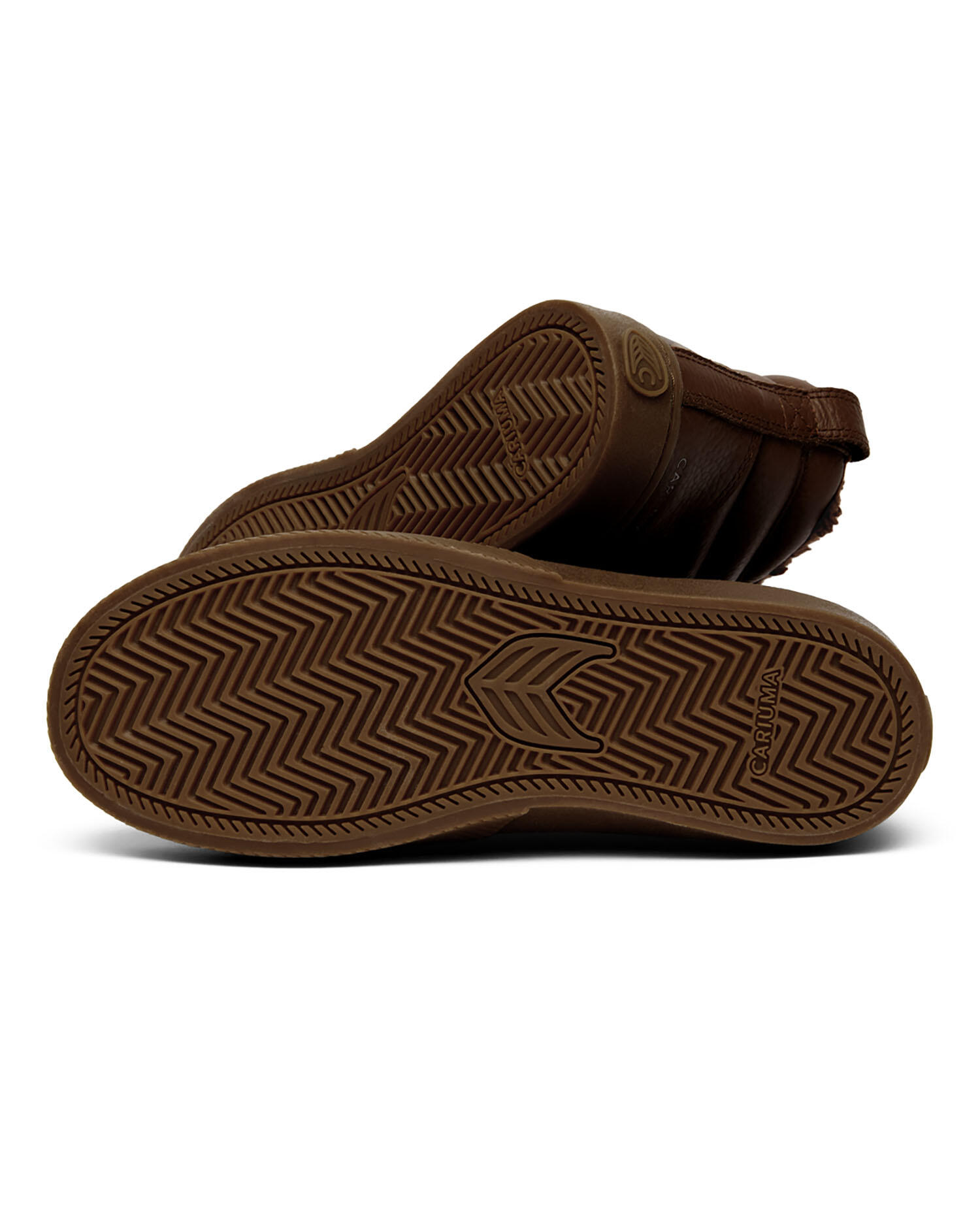 Buty Cariuma OCA THERMA HIGH HOOKS PEBBLED LEATHER BROWN BOOT Unisex