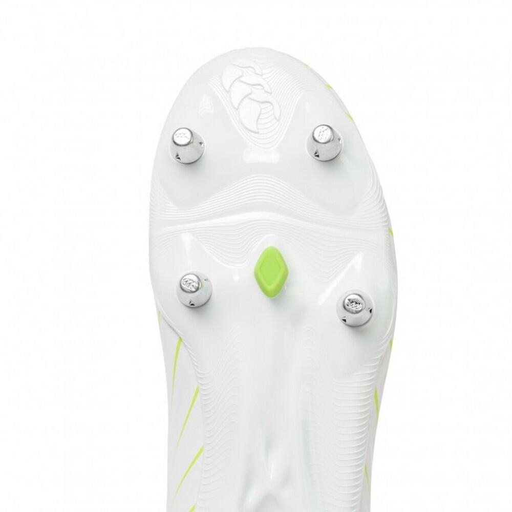 "Speed Falcon Team" Fußballschuhe für weichen Boden für Herren Weiß/Orange 3/3