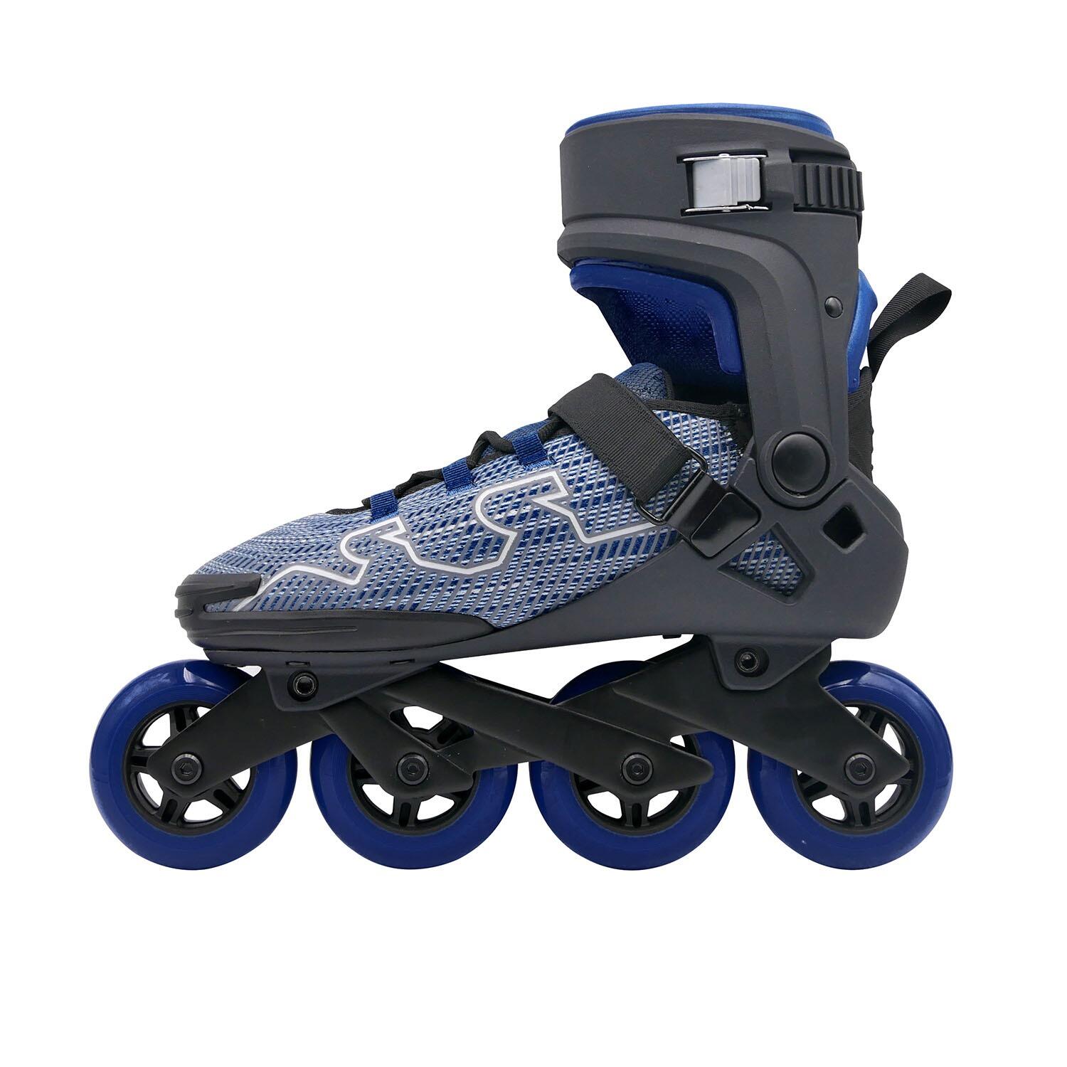 R-Evo 84 - Patins en ligne - Adultes - Noir - Bleu 4/7