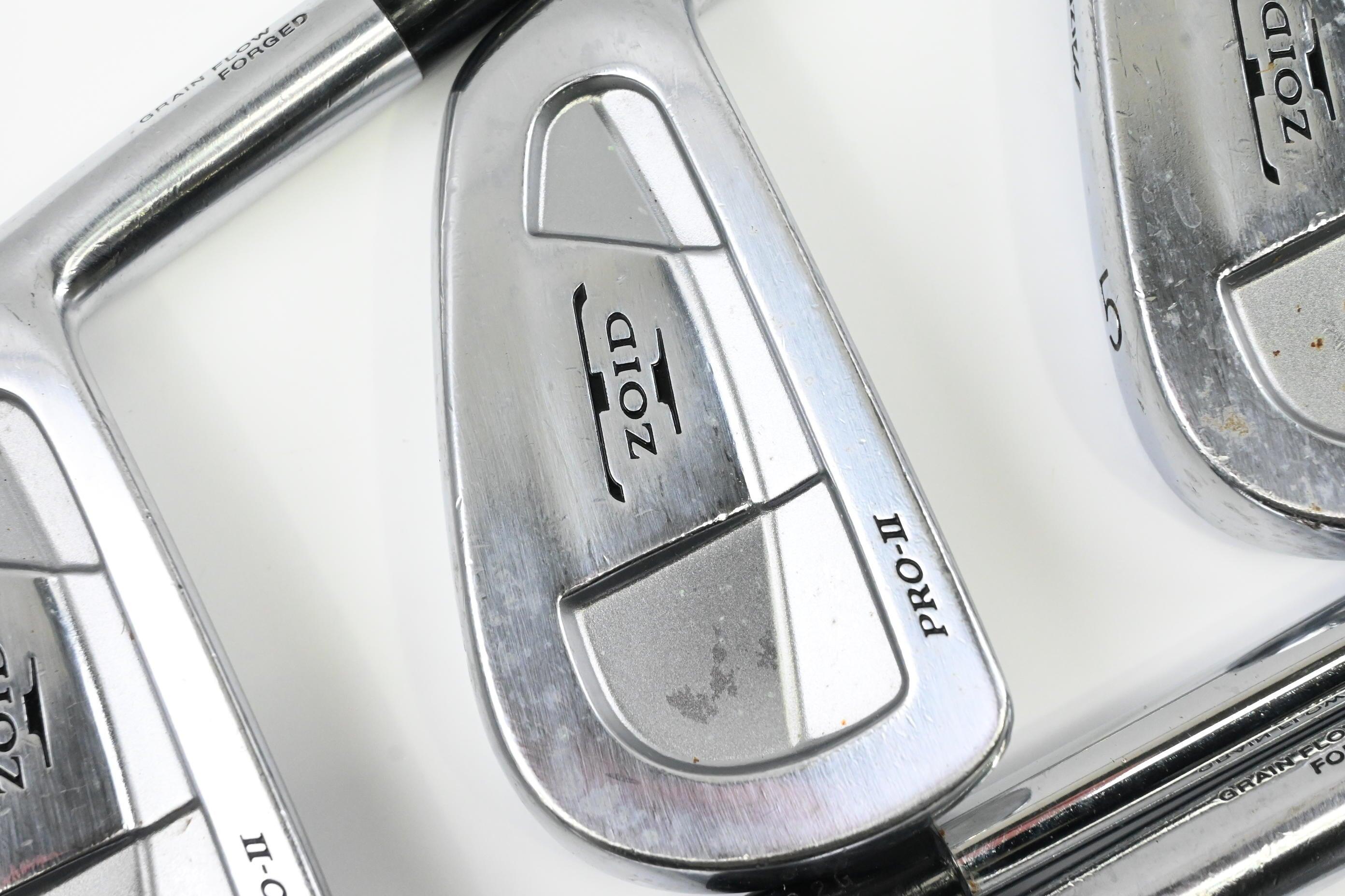 Mizuno T-Zoid Pro II Irons / 3-PW / Regular Flex Dynamic Gold R300
