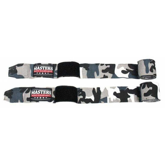 Bandes De Boxe Motif/style Camouflage Adulte (Gris)