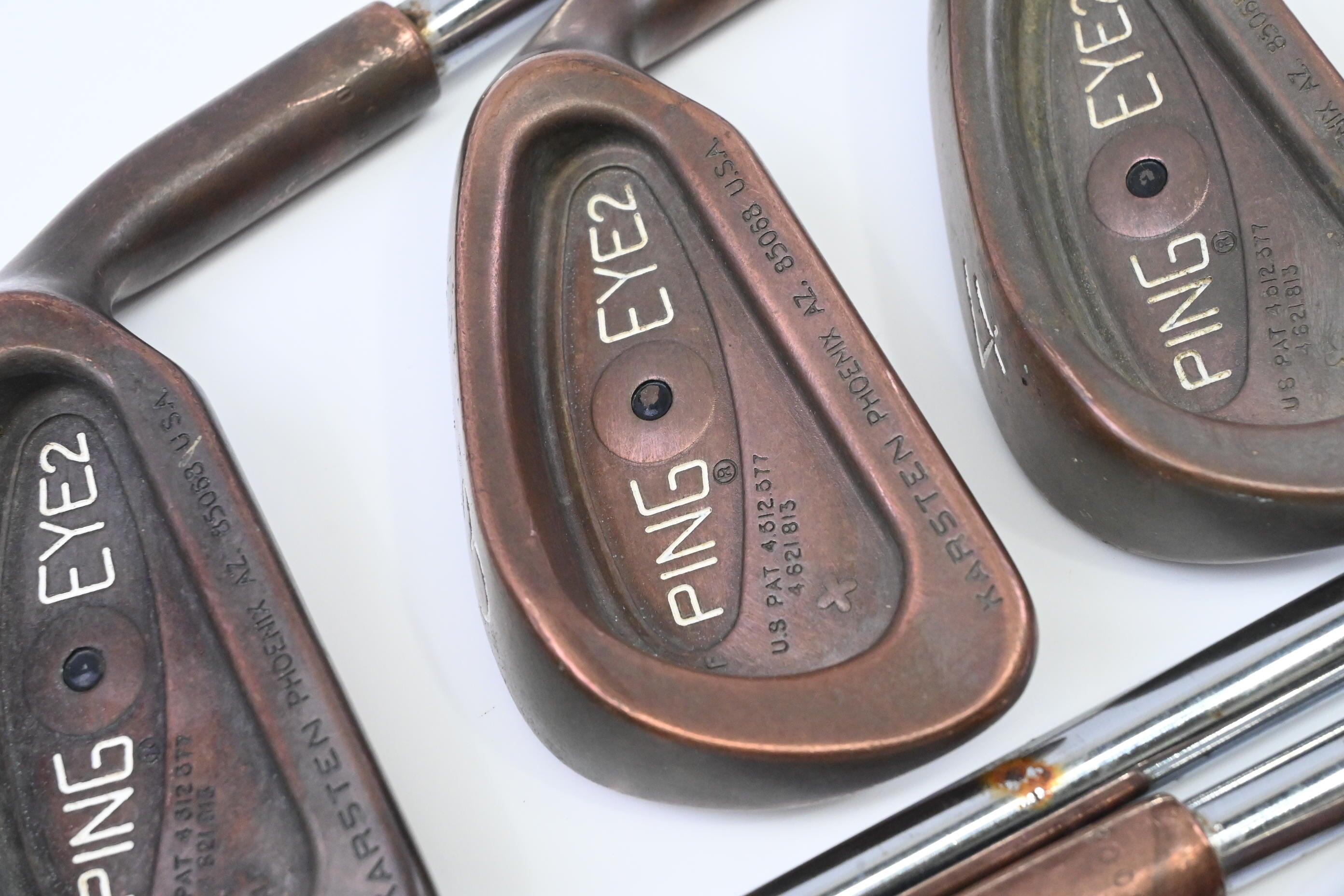 Ping Eye 2+ BeCu Irons / 2-PW / Black Dot / Stiff Flex Ping JZ
