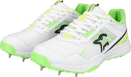 Kookaburra KC Players Spike Cricket Schoen - Wit/Zwart - 10