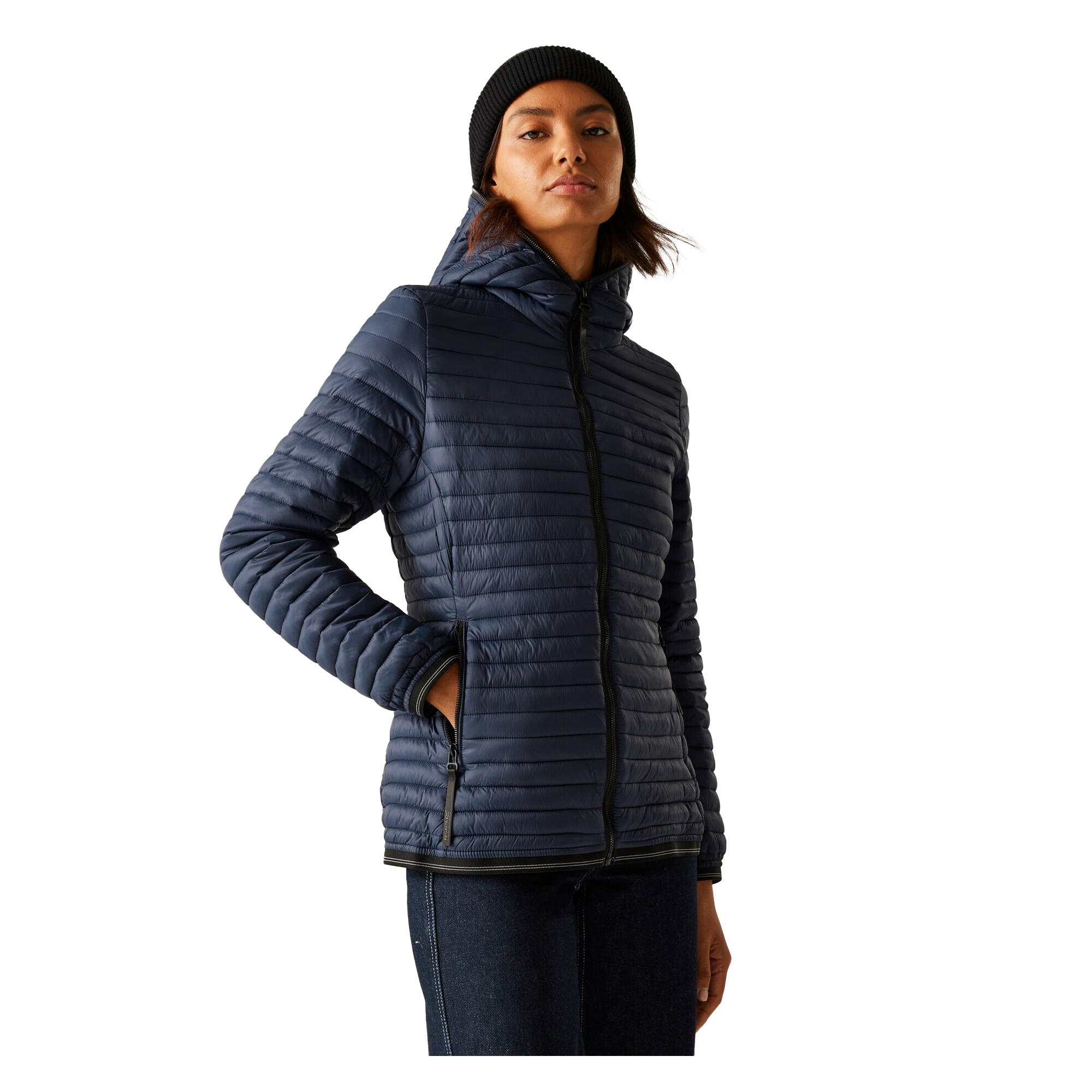 Veste Matelassée RIGAIN Femme (Bleu Marine) 4/5