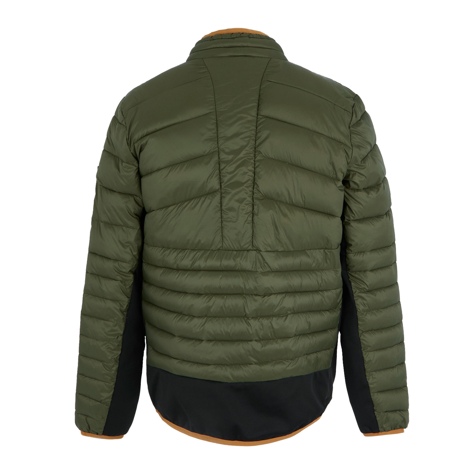 Veste Hybride LEEDRE Homme (Vert Kaki Foncé / Noir) 2/5