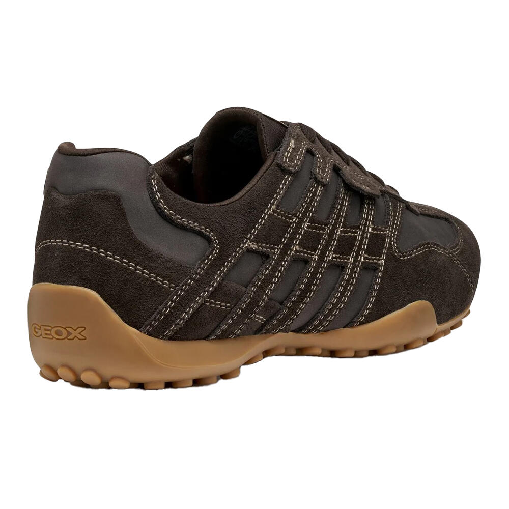 Scarpe SportiveUomo Geox U Snake Marrone Scuro 2/4