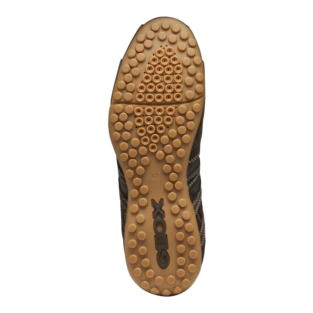 Scarpe SportiveUomo Geox U Snake Marrone Scuro 4/4