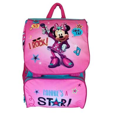 Zaino Scuola Estensibile Minnie Disney