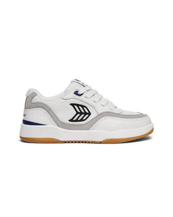 Sneakersy skórzane Cariuma Uba Pro Suede Off-White Mesh Smoke White Black Logo